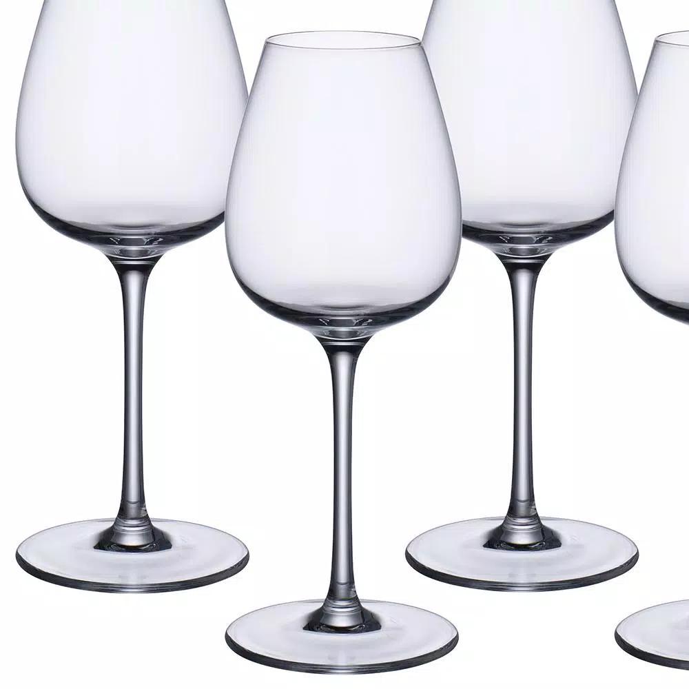 Villeroy & Boch Purismo Lead-Free Crystal Red Wine Glasses, 19.25 oz (Set of 4)