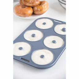 Fox Run Non-Stick 6-Cavity Donut Pan, Heavy Duty Carbon Steel thumbnail 2