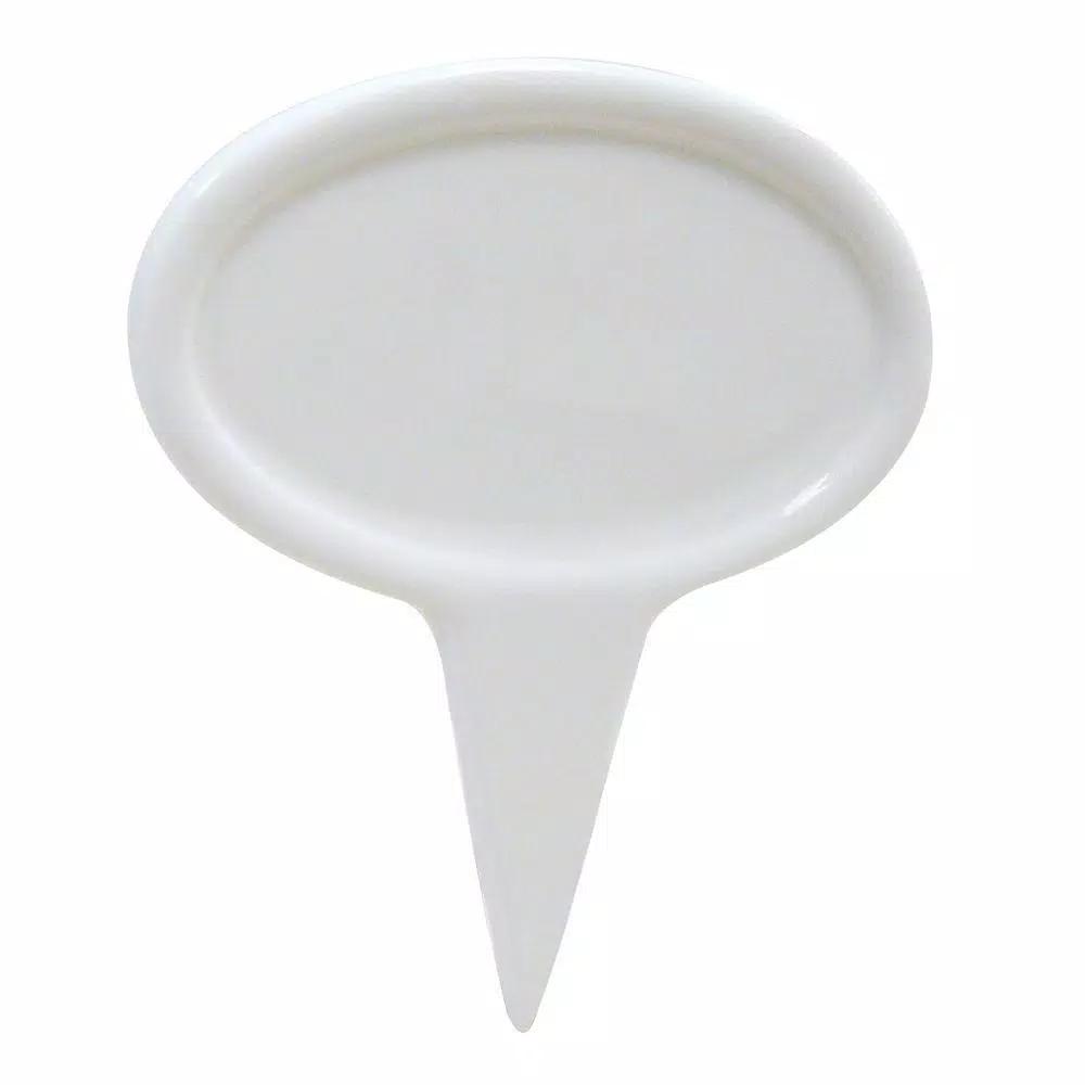 Epicureanist Ceramic Cheese Marker Set of 6 with Food-Safe Pen and Storage Pouch