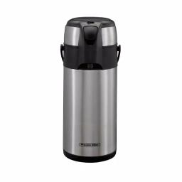 Proctor Silex 12.6-Cup Stainless Steel Airpot Coffee Urn, 3L Vacuum Insulated Beverage Server thumbnail 1