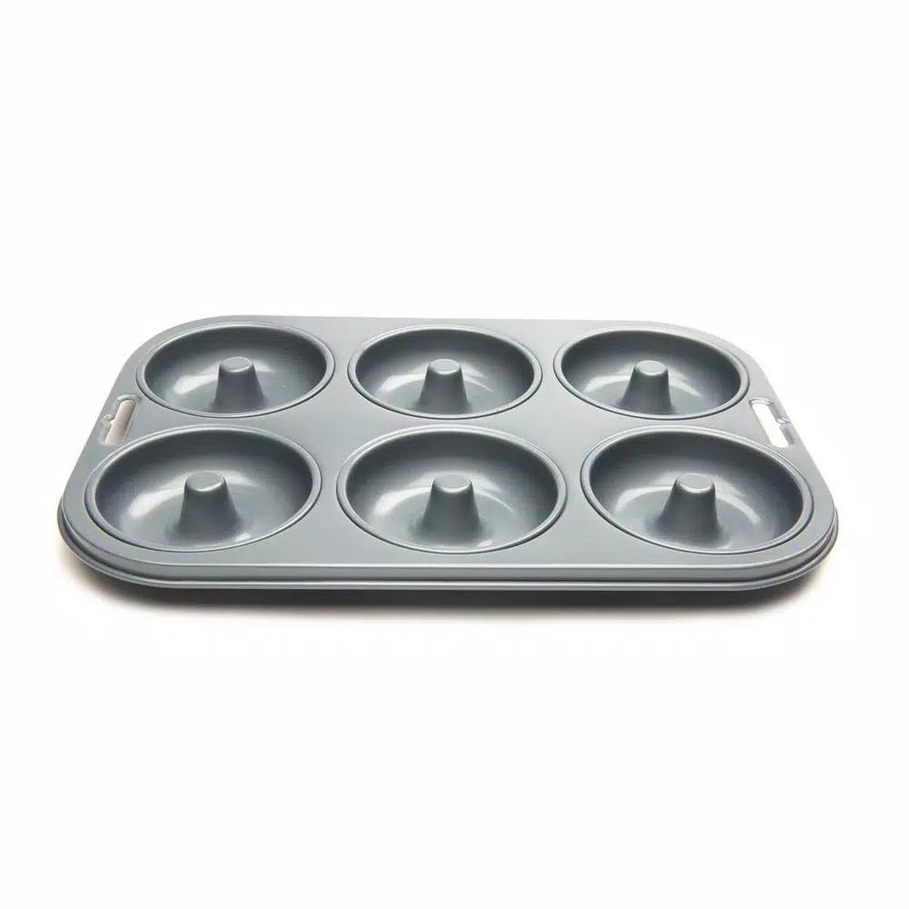 Fox Run Non-Stick 6-Cavity Donut Pan, Heavy Duty Carbon Steel