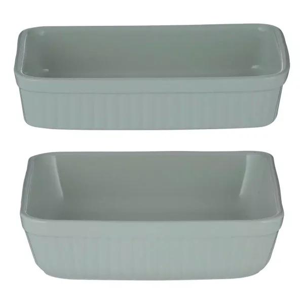 Mason Cash Classic 2-Piece Pistachio Stoneware Bakeware Set