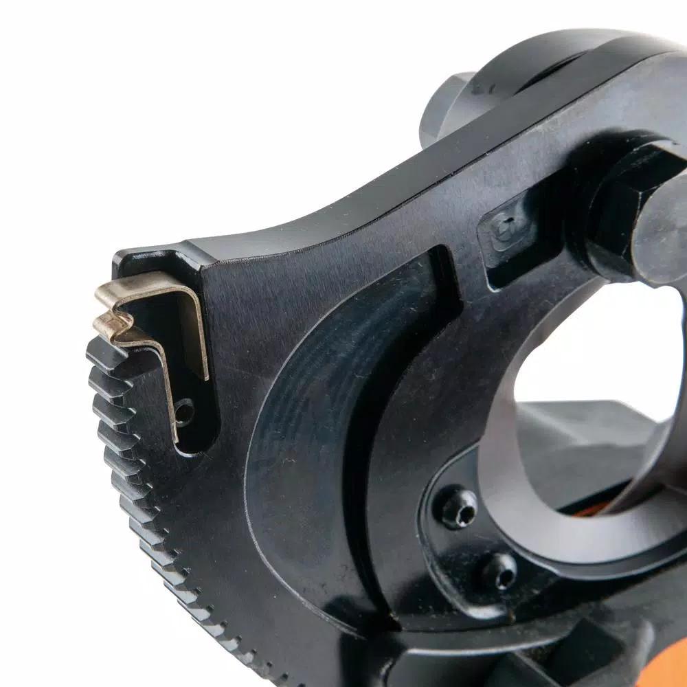 Klein Tools Battery-Operated EHS Closed-Jaw Cable Cutter with Two 2 Ah Batteries and Charger