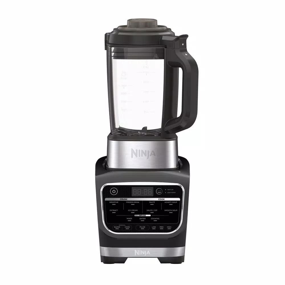 Ninja Foodi Cold and Hot Blender, 64 oz. Glass Pitcher, 1400-Peak-Watt High Speed Blender