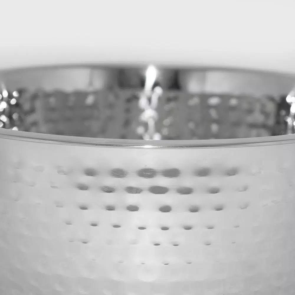 ExcelSteels 5 Qt. Professional Stainless Steel Hammered Mixing Bowl