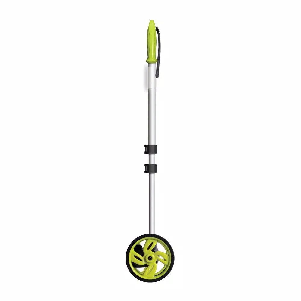 Calculated Industries Wheel Master 4D Dual Measuring Wheel, 4 in. Wheels, Telescoping Handle
