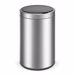 Innovaze 3.2 Gallon Stainless Steel Motion Sensor Touchless Trash Can, Fingerprint Resistant Round Bin thumbnail 1
