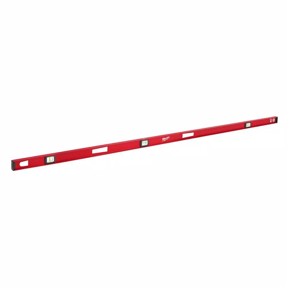 Milwaukee 78 in. Magnetic I-Beam Level, Aluminum Frame