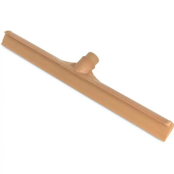 Carlisle 20 in. Tan Rubber Floor Squeegee, Single Blade, No Handle (6-Pack)