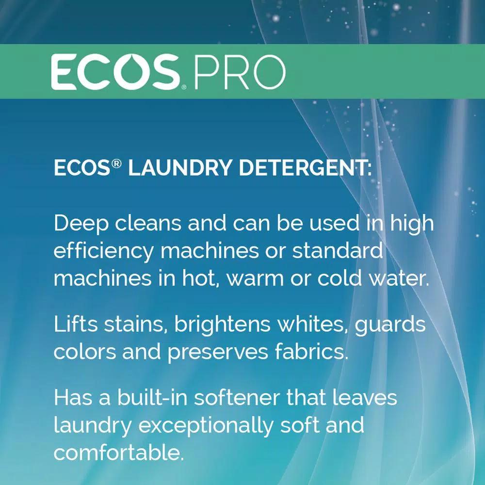ECOS Pro Free and Clear Liquid Laundry Detergent, 128 oz.