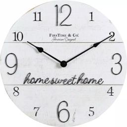 FirsTime & Co. FirsTime and Co. Home Sweet Home Farmhouse Shiplap Wall Clock, 15.5 in. thumbnail 1