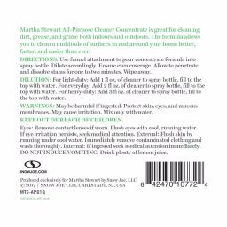 Martha Stewart Living Martha Stewart Indoor/Outdoor All-Purpose Super Cleaner Concentrate, 32 oz thumbnail 7