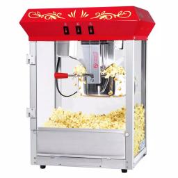Great Northern Popcorn 850-Watt Antique Style Countertop Popcorn Machine, 8 oz. Red thumbnail 1