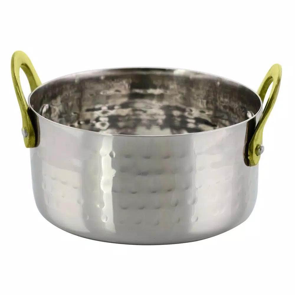 Gibson Home Lannister 0.5 qt. Round Stainless Steel Mini Dutch Oven, 6-Pack