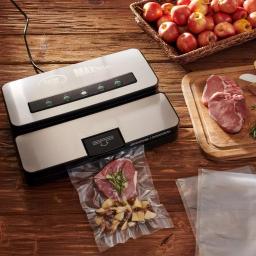 LEM Stainless Steel Vacuum Sealer with Integrated Bag Cutter and Holder thumbnail 5