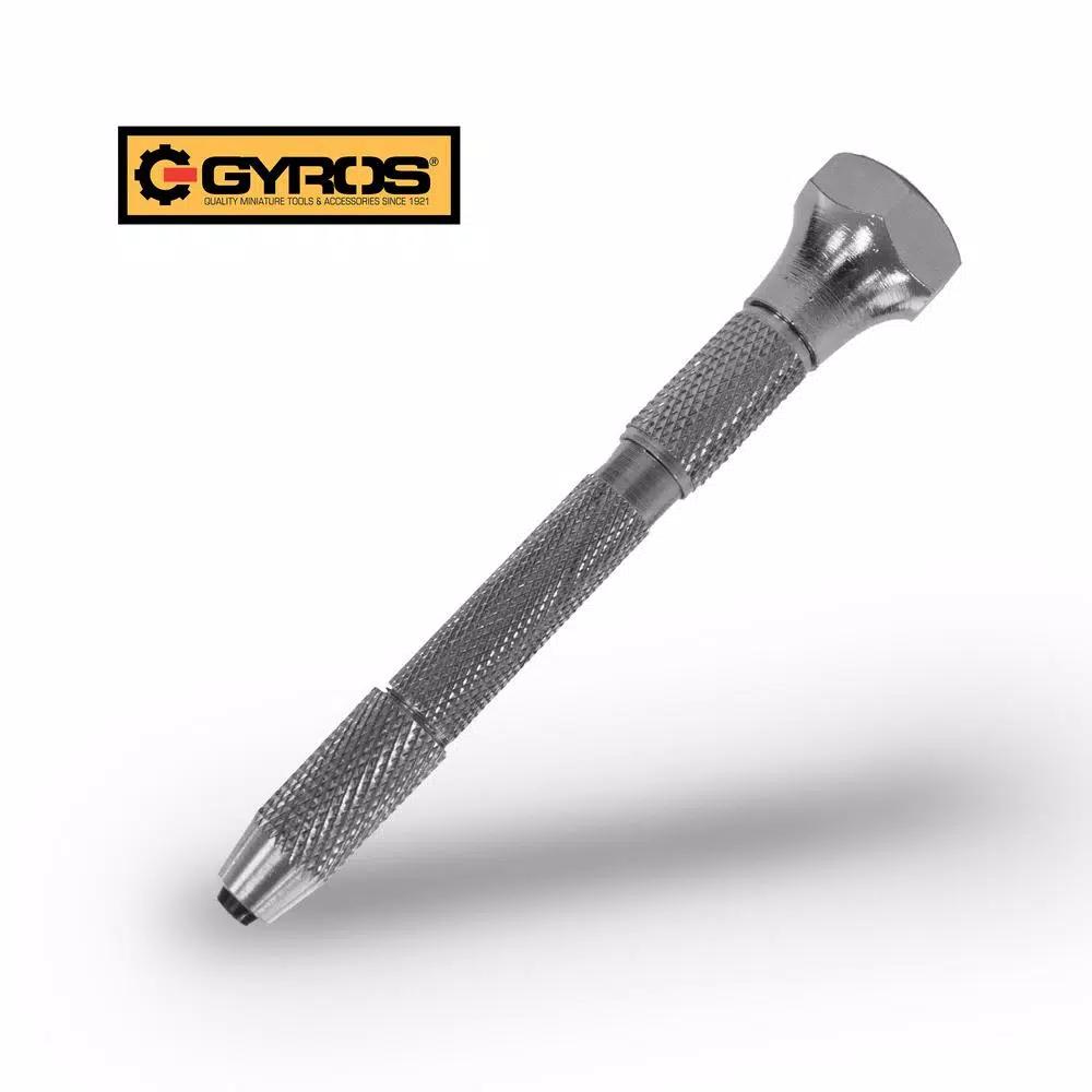 Gyros Swivel Head Pin Vise with 2 Double-Ended Collets