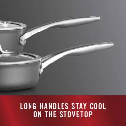 Calphalon Premier 12 qt. Hard-Anodized Nonstick Multi-Pot Set with Pasta and Steamer Inserts thumbnail 6