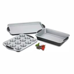 Cuisinart SMB-12MP 12-Cup Steel Muffin Pan with Silicone Easy-Grip Handles thumbnail 3