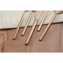 Home Decorators Collection Brenner 40-Piece Copper Finish 18/0 Stainless Steel Flatware Set, Service for 8 thumbnail 3