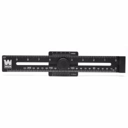WEN 10 in. Aluminum Offset Marking Gauge with Vernier Scale thumbnail 3