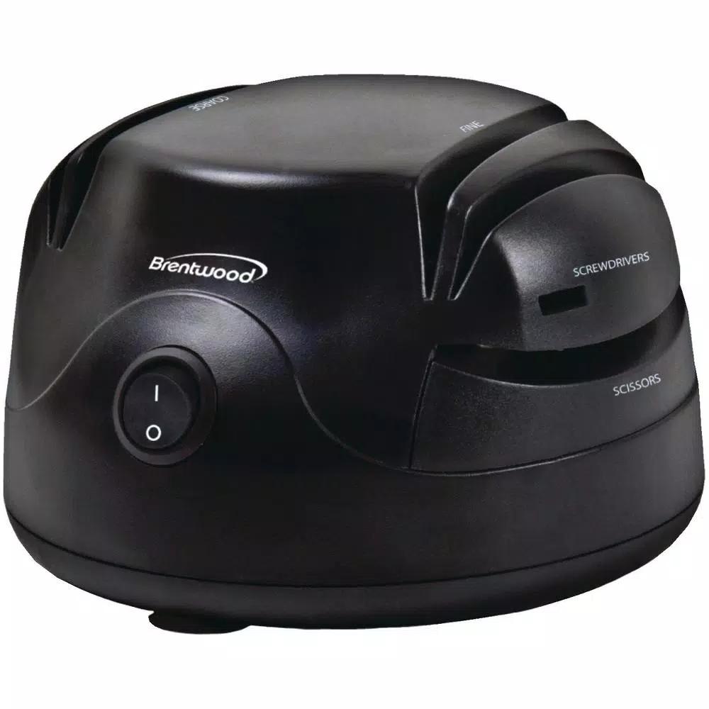 Brentwood Appliances Electric Knife and Tool Sharpener, 2-Stage Professional System