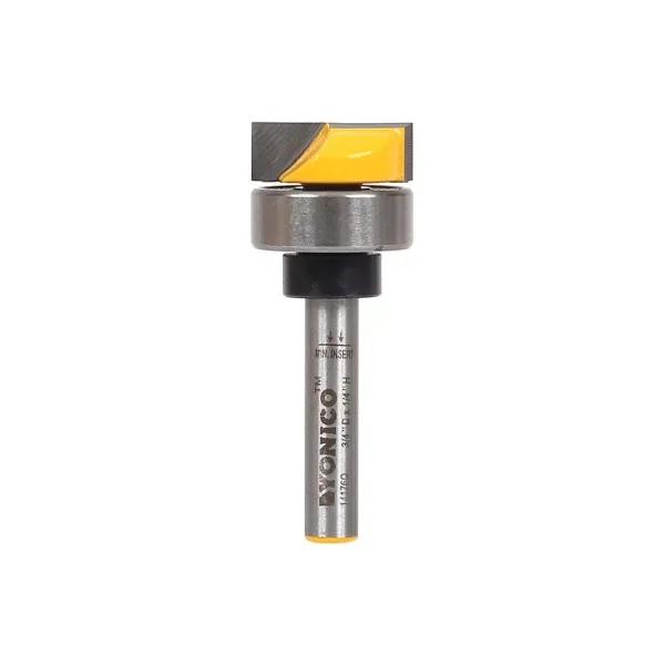 Yonico 3/4 in. Carbide Tipped Template Flush Trim Router Bit, 1/4 in. Shank