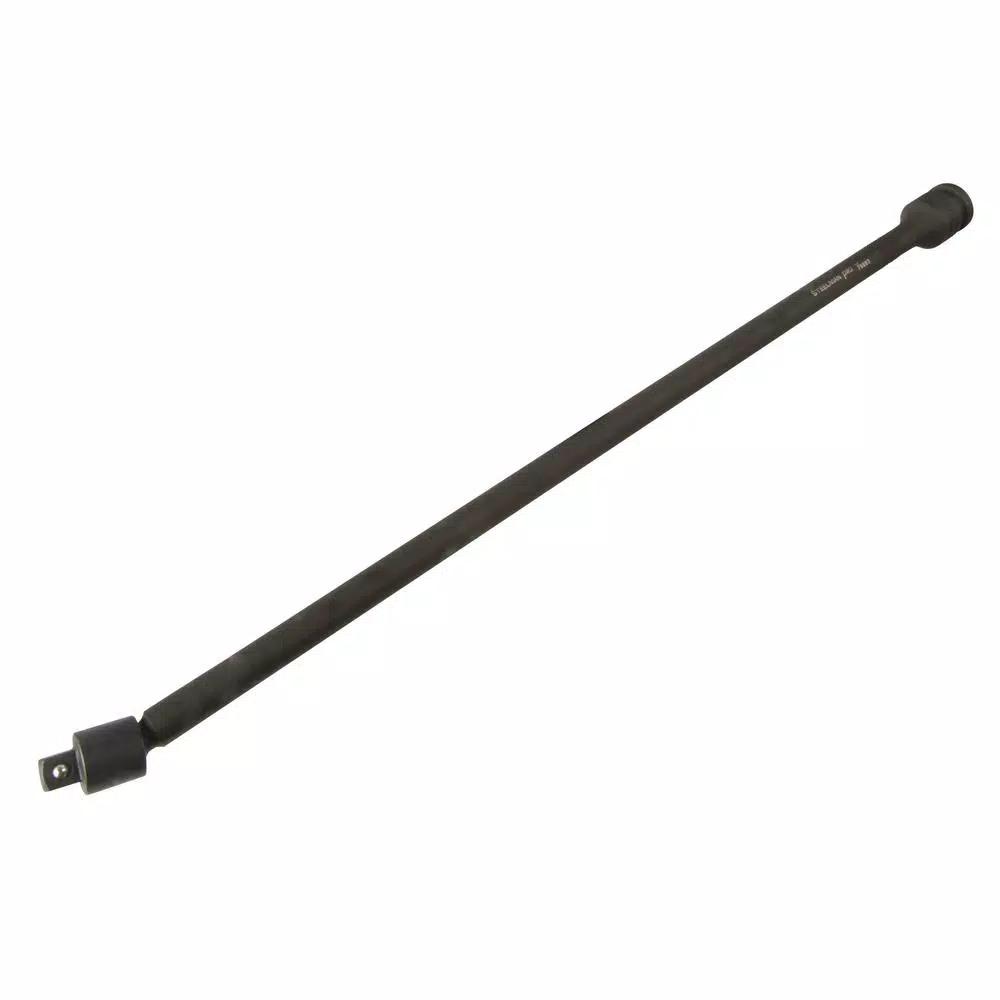 STEELMAN PRO 18 in. 1/2 in. Drive to 3/8 in. Pinless Swivel Impact Extension Bar