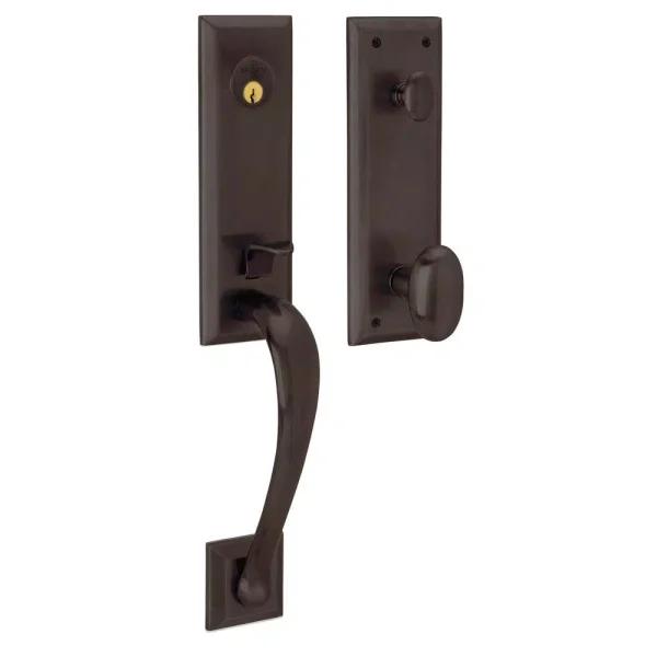 Baldwin Cody Venetian Bronze Dummy Handleset, Solid Brass