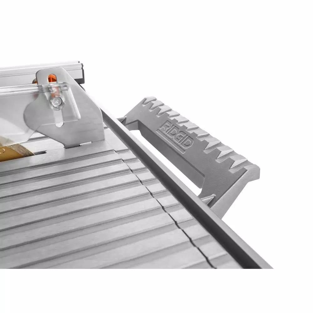 RIDGID 7 in. Table Top Wet Tile Saw, 6.5 Amp, with Bonus Stand and Diamond Blade