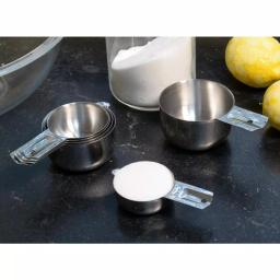 RSVP International Endurance 6-Piece Stainless Steel Measuring Cup Set thumbnail 5