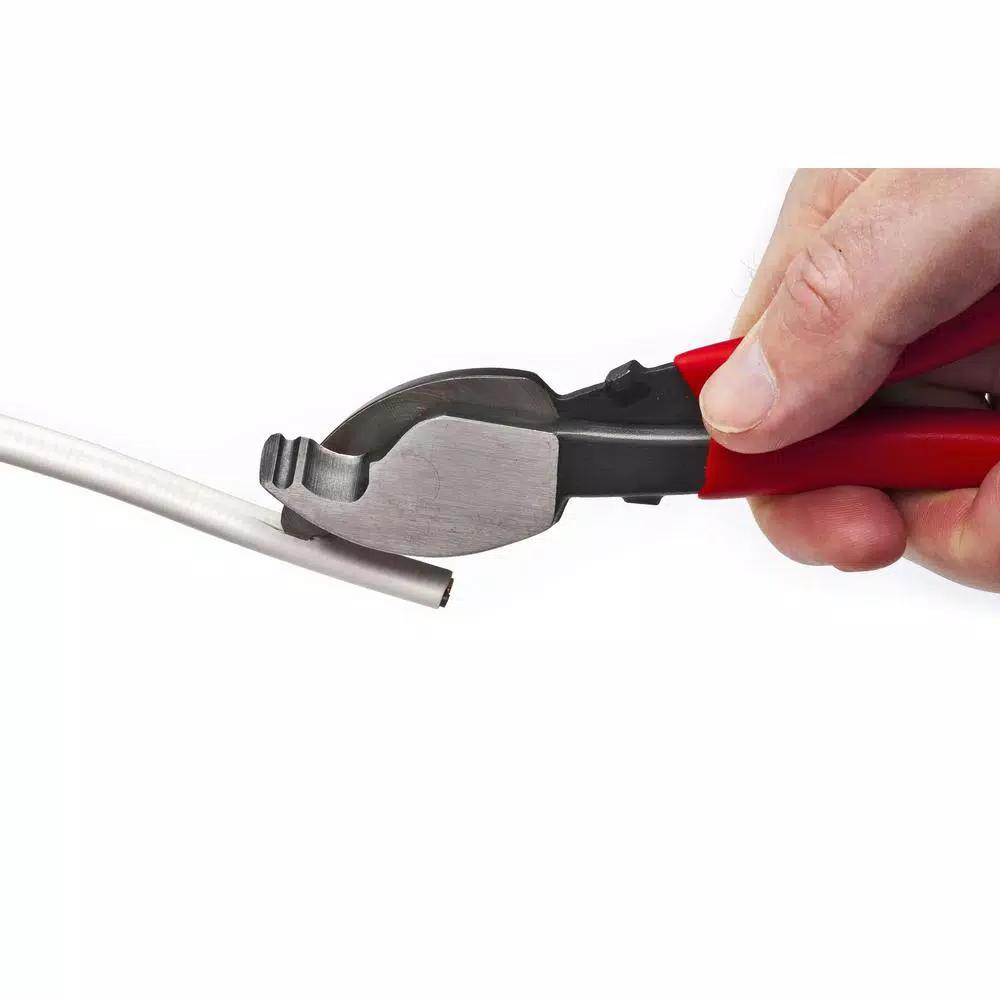 Wiss 8-3/8 in. 3-in-1 Flip Joint Cable Cutter, Wire Cutter, and Sheath Knife
