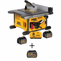 DEWALT FLEXVOLT 60V MAX Cordless Brushless 8-1/4 in. Table Saw Kit with (3) 6.0 Ah Batteries thumbnail 1