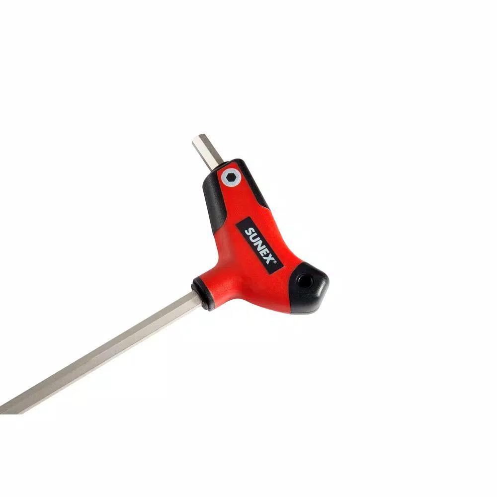 SUNEX TOOLS Sunex 9-Piece SAE T-Handle Hex Key Set, 5/64 in. to 3/8 in.