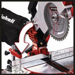 Einhell PXC 18V Cordless 8.5 in. 3,000-RPM Compound Single-Bevel Miter Saw (Tool Only) thumbnail 4