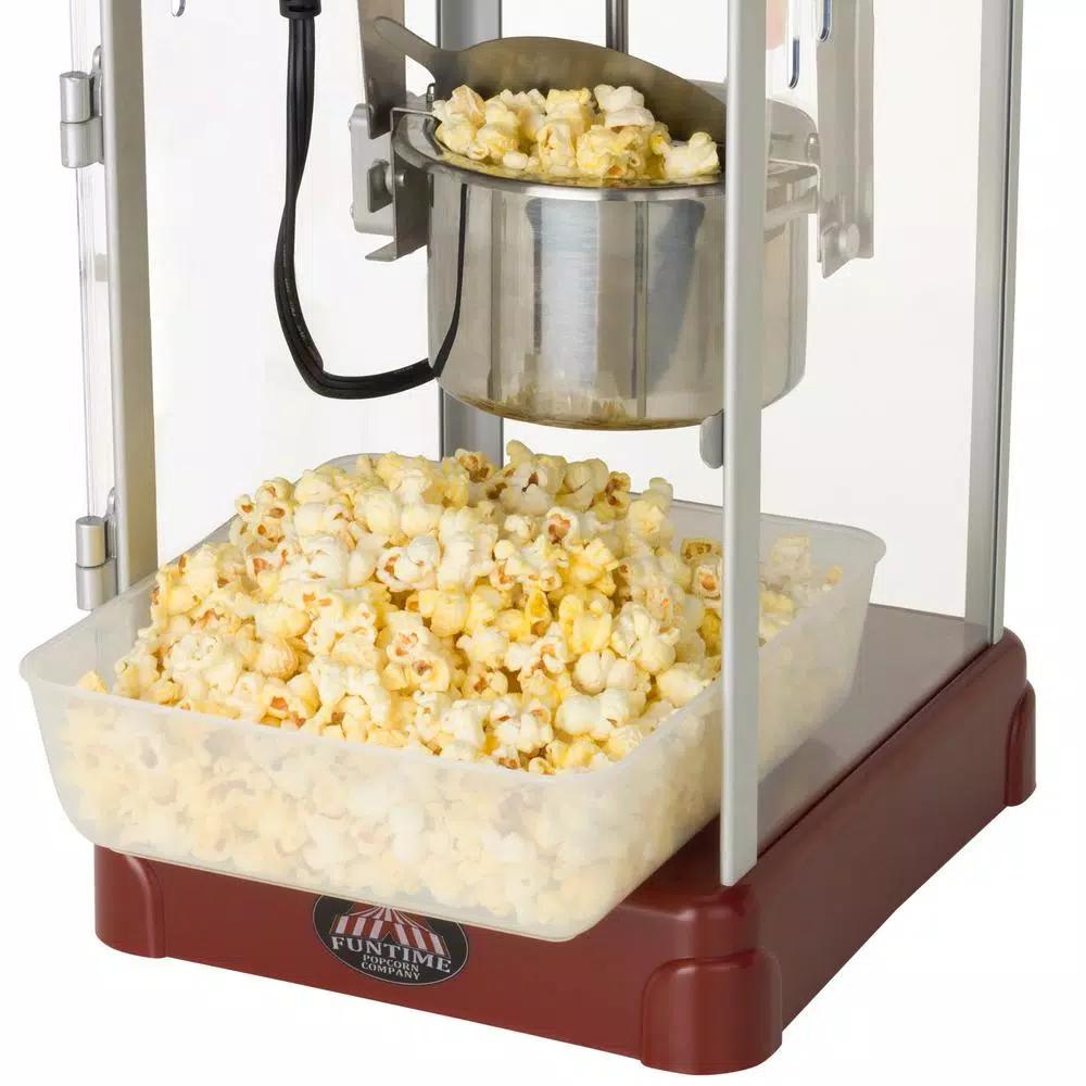 Funtime Rock'n Machine 2.5 oz. Red Countertop Hot Oil Popcorn Machine