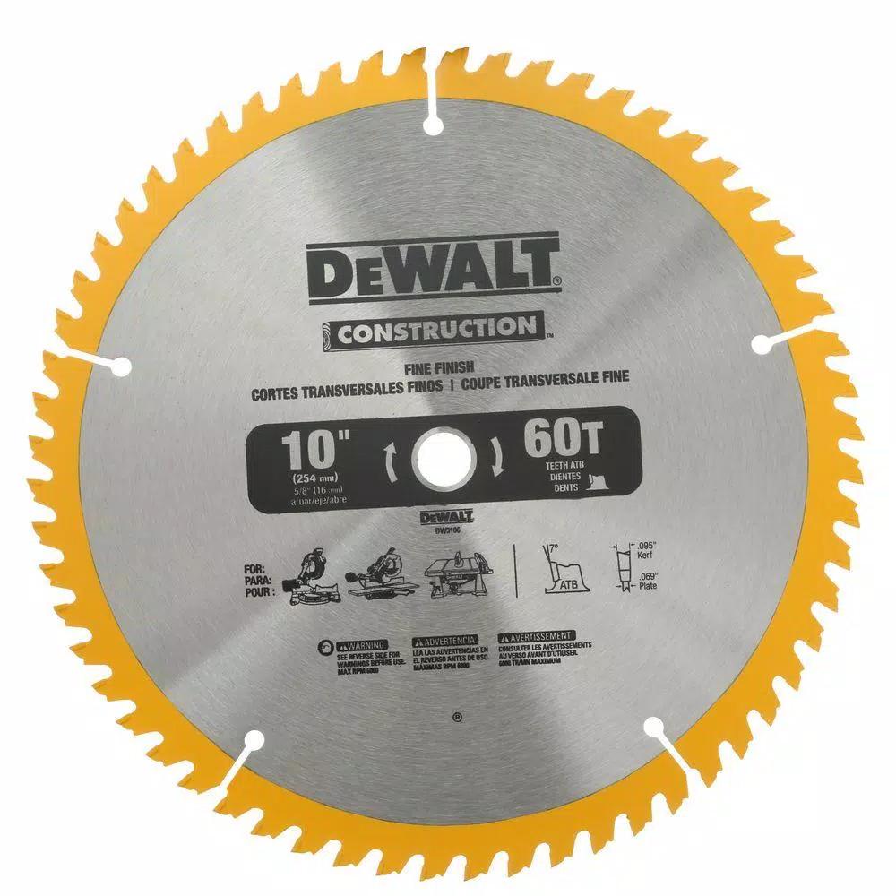 DEWALT 10 in. Circular Saw Blade Assortment (2-Pack) with Bonus 2-Pack