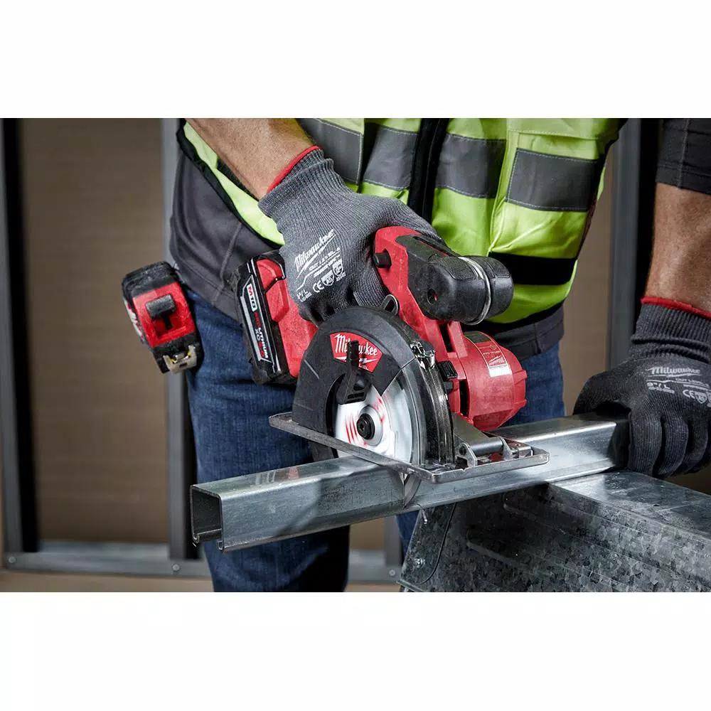 Milwaukee 5-7/8 in. 34T Carbide Metal Cutting Circular Saw Blade
