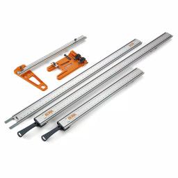BORA WTX Cutting System 5-Piece Set with 24 in. and 50 in. Clamp Edges, Extension, Rip Handle, and Saw Plate thumbnail 1