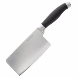 Trademark Classic Cuisine 6.5 in. Stainless Steel Chopper Cleaver Knife with Comfort Grip Handle thumbnail 2