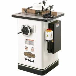 Shop Fox 2 HP Industrial Shaper with Dual Spindle Speeds thumbnail 1