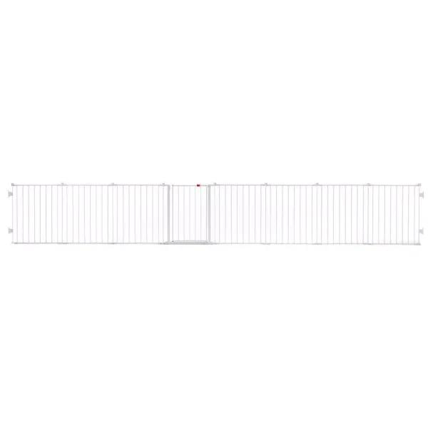 Regalo 28" 4-in-1 Configurable Metal Safety Gate and Play Yard, Super Wide Hardware Mount