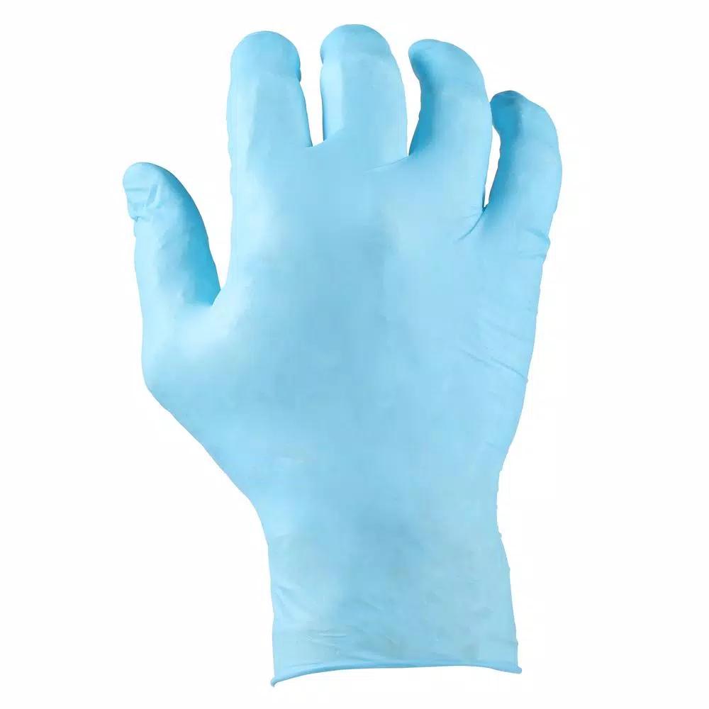 Grease Monkey Nitrile Disposable Gloves, Water-Resistant, Latex-Free, 50 Count
