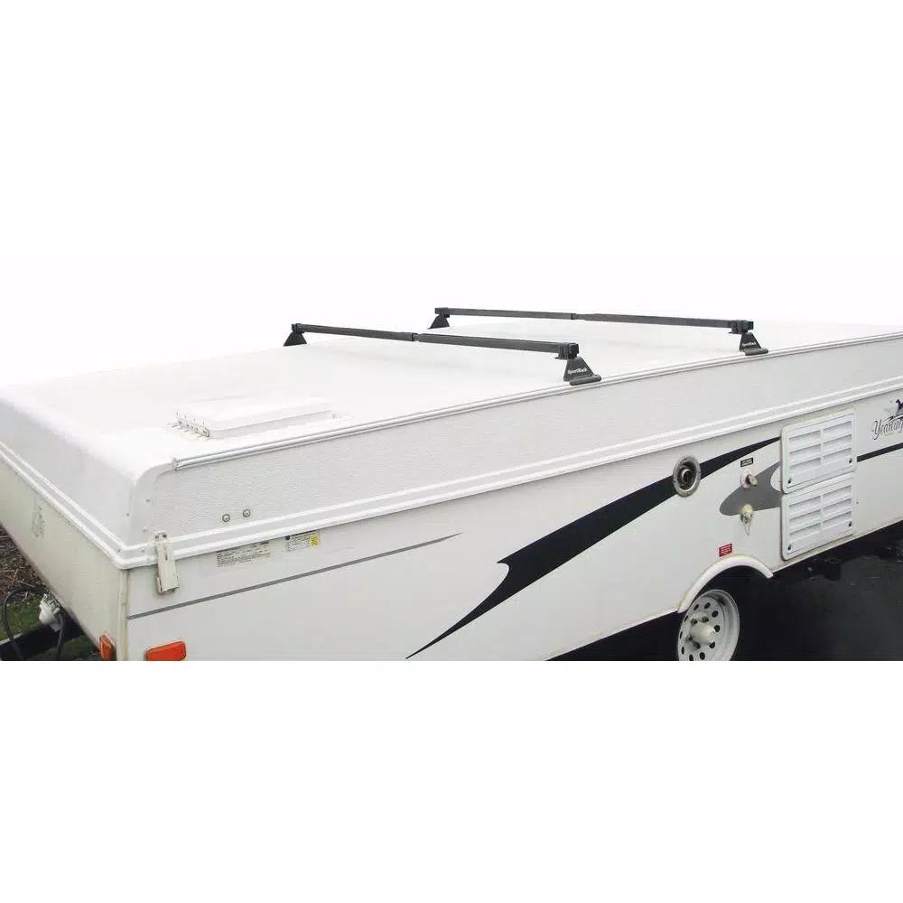 SportRack Heavy-Duty Steel Camp Trailer Roof Rack System, 200 lbs. Capacity