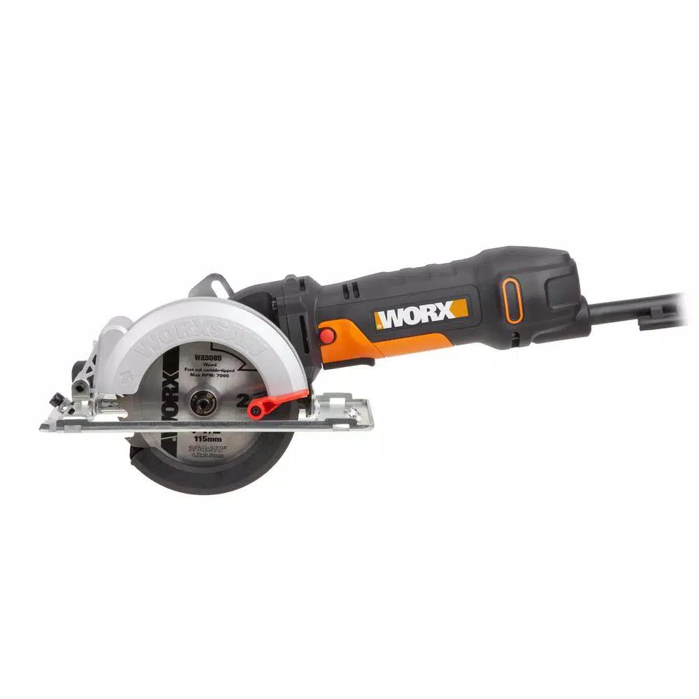 WorxSaw 4.5 Amp 4-1/2 in. Compact Corded Circular Saw