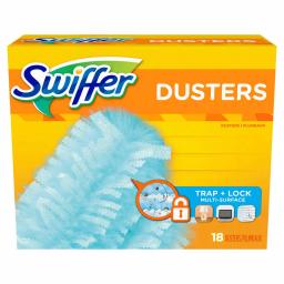 Swiffer 180-Degree Multi-Surface Duster Refills, Unscented, 18-Count (Pack of 4) thumbnail 1
