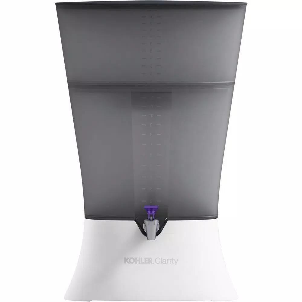 KOHLER Clarity Explore Recreational Gravity-Fed Water Filtration System, Charcoal Ombre
