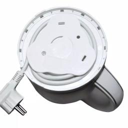 PREMIUM 6-Cup Cordless White Electric Tea Kettle with Detachable Base, 1.6 QT thumbnail 2