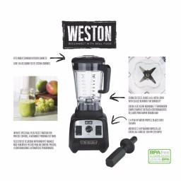 Weston Pro Series 64 oz. 11-Speed Blender with 4 Preprogrammed Settings thumbnail 2