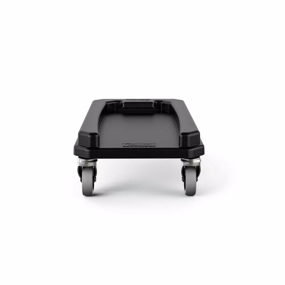 Suncast Commercial Slim Resin Trash Can Dolly