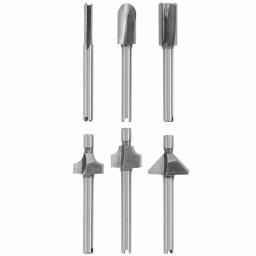 Dremel Plunge Router Attachment with 6-Piece High-Speed Steel Router Bit Set for Woodworking thumbnail 3